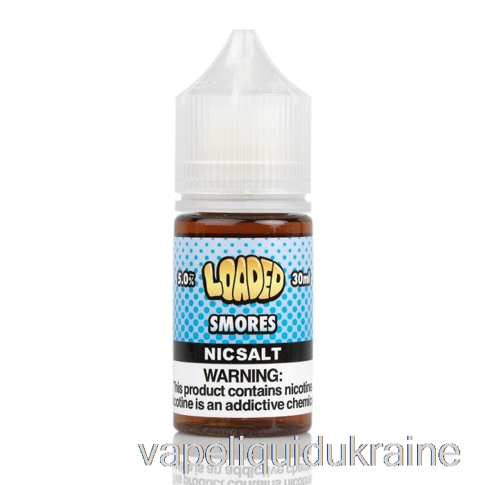 Vape Liquid Ukraine SMORES - Loaded SALTS - Ruthless Vapors - 30mL 50mg